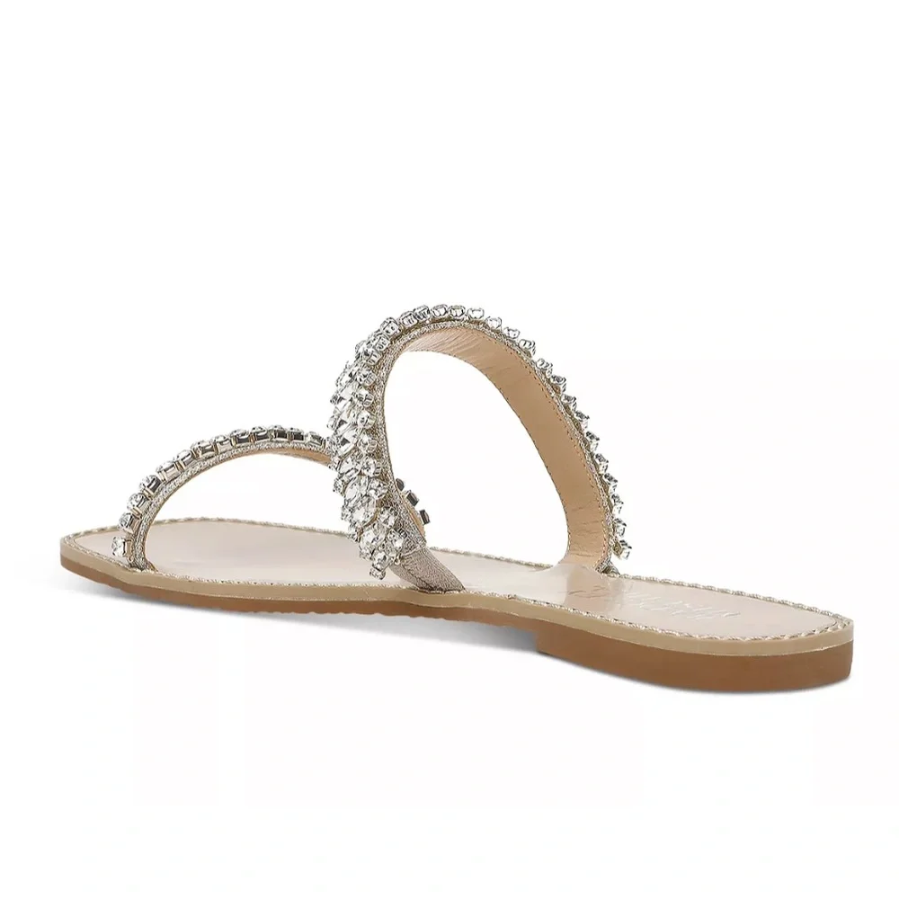 BADGLEY MISCHKA COLLECTION Thina Slide Sandal Size 9‎